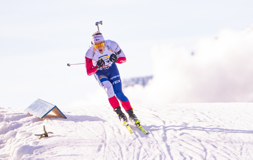 Jakub Štvrtecký, sprint mužů na SP Hochfilzen 2025